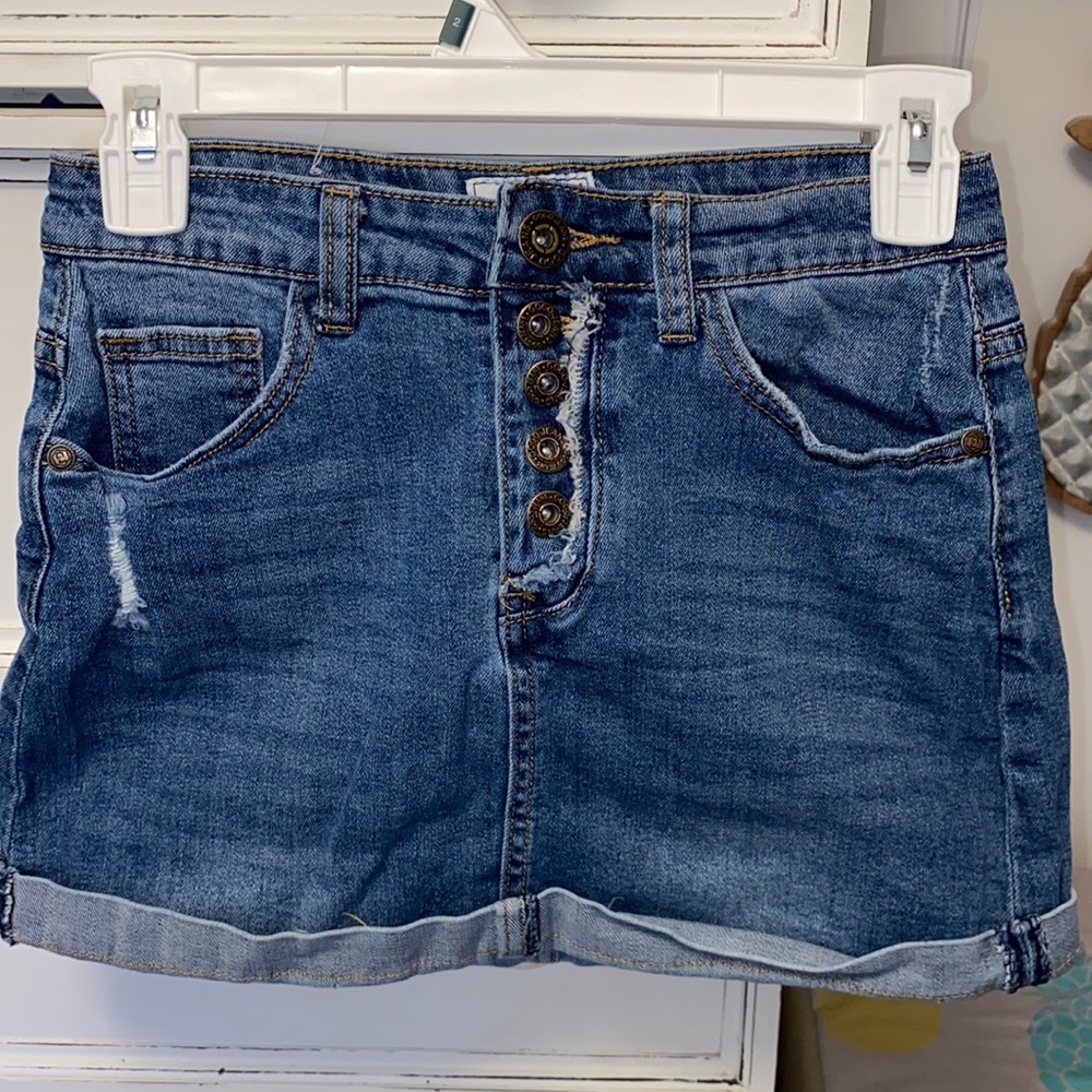Gogo Jeans USA Denim Skirt